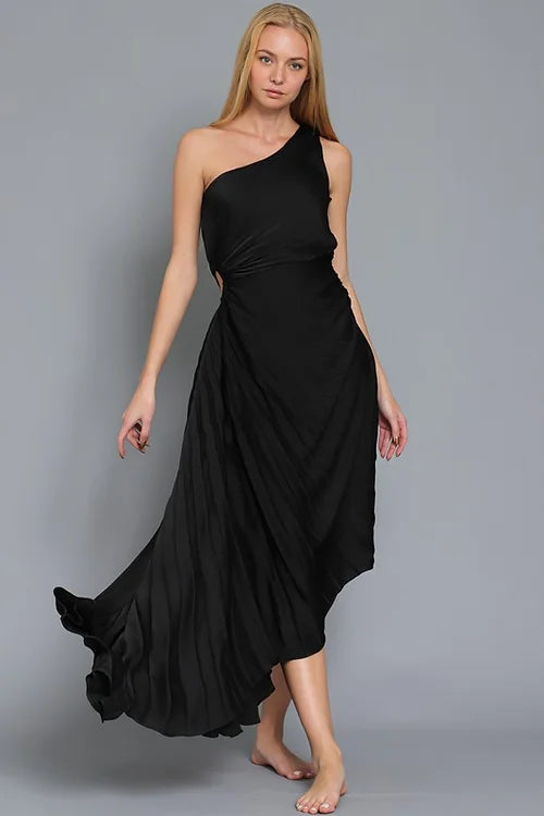 Rachel - Elegant lang kjole
