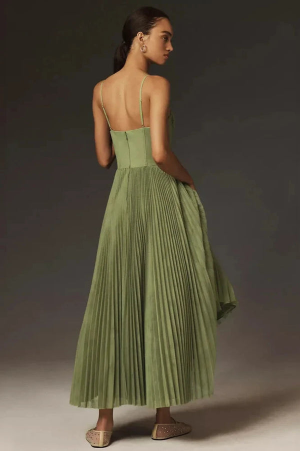 Claire - Elegant plisseret kjole