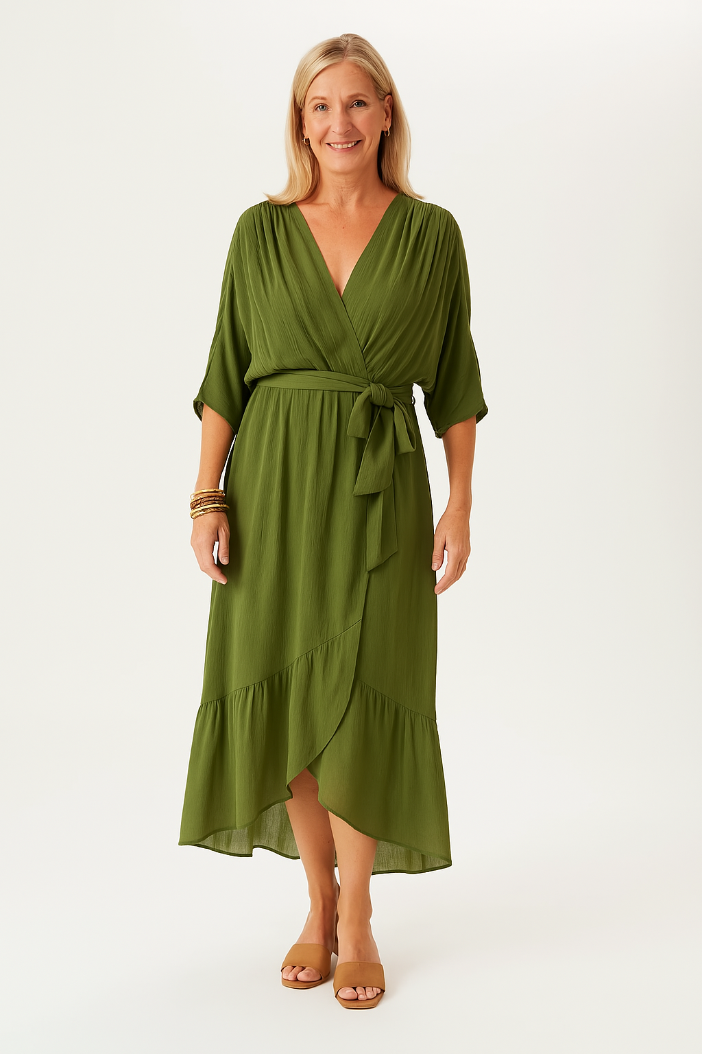 Charlotte - Elegant flydende kjole