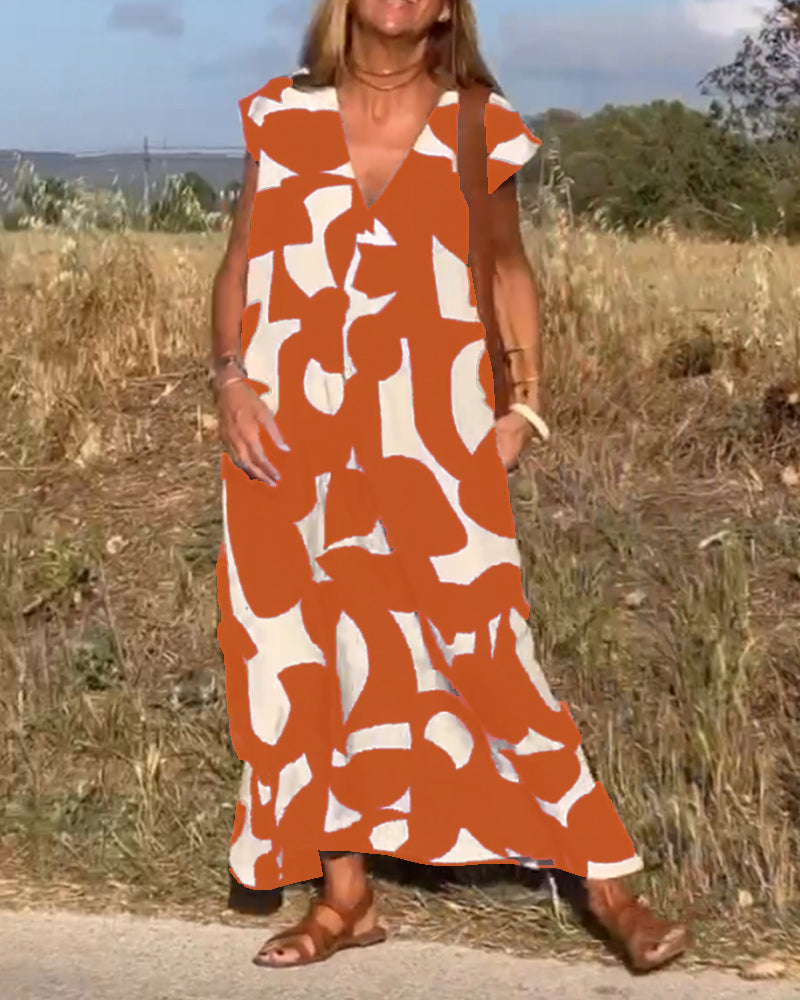 Stéphanie - Chic og Flydende Kjole