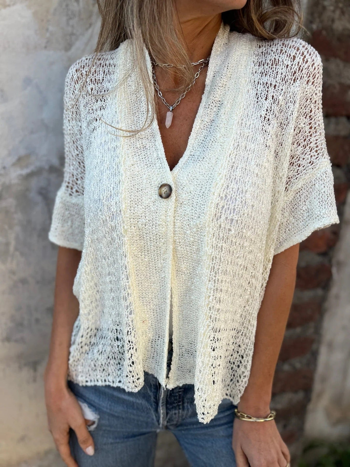 Claire - Elegant luftig cardigan