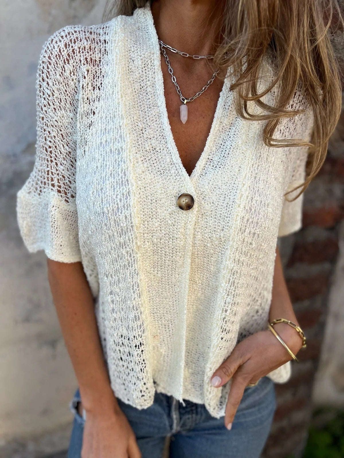 Claire - Elegant luftig cardigan