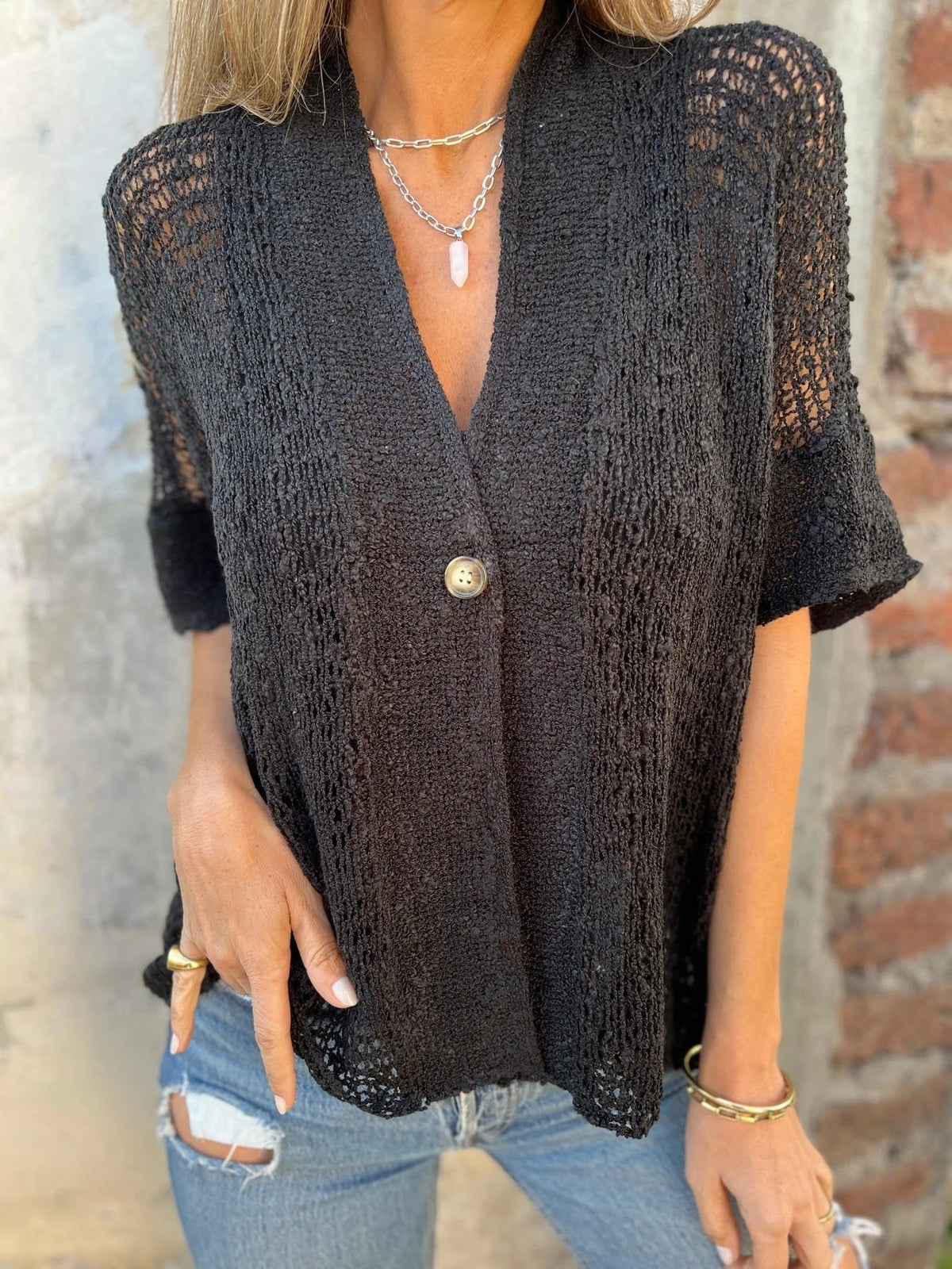 Claire - Elegant luftig cardigan