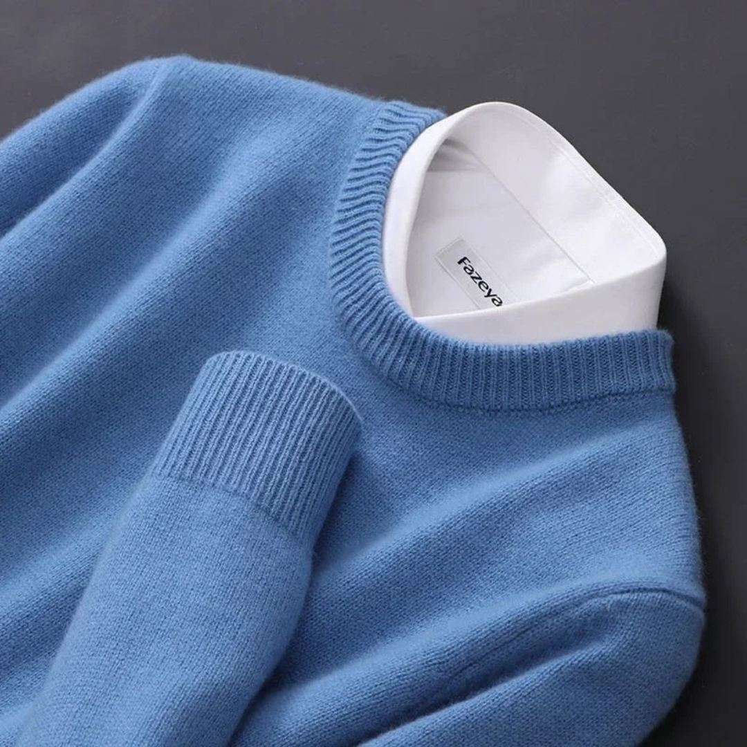 Thierry - Elegant sweater i kashmir