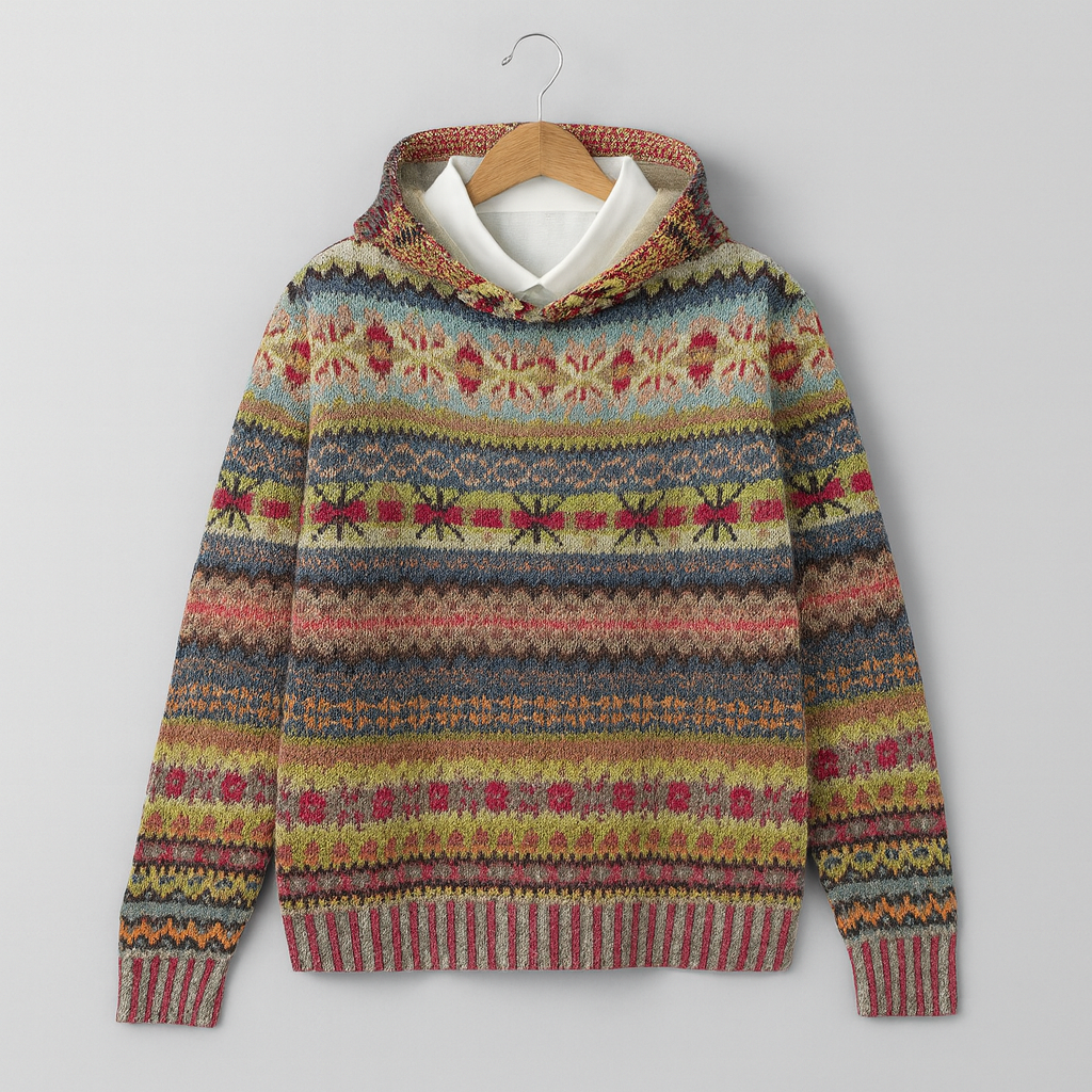 Julliet - Chic etnisk sweatshirt