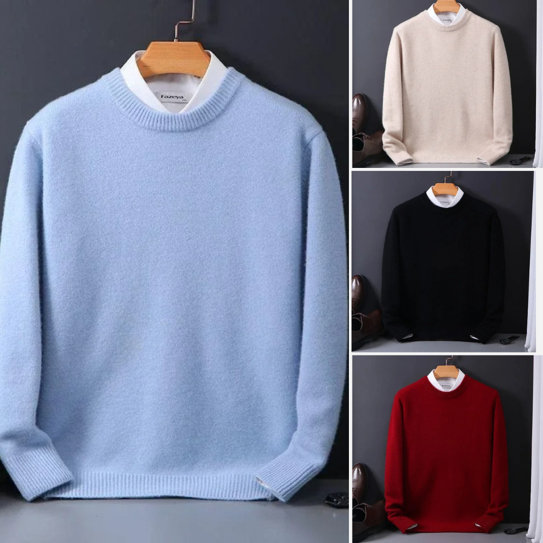 Thierry - Elegant sweater i kashmir