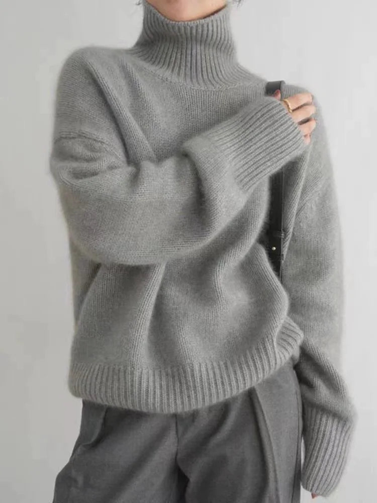 Isabella - Højt tørklæde i cashmere