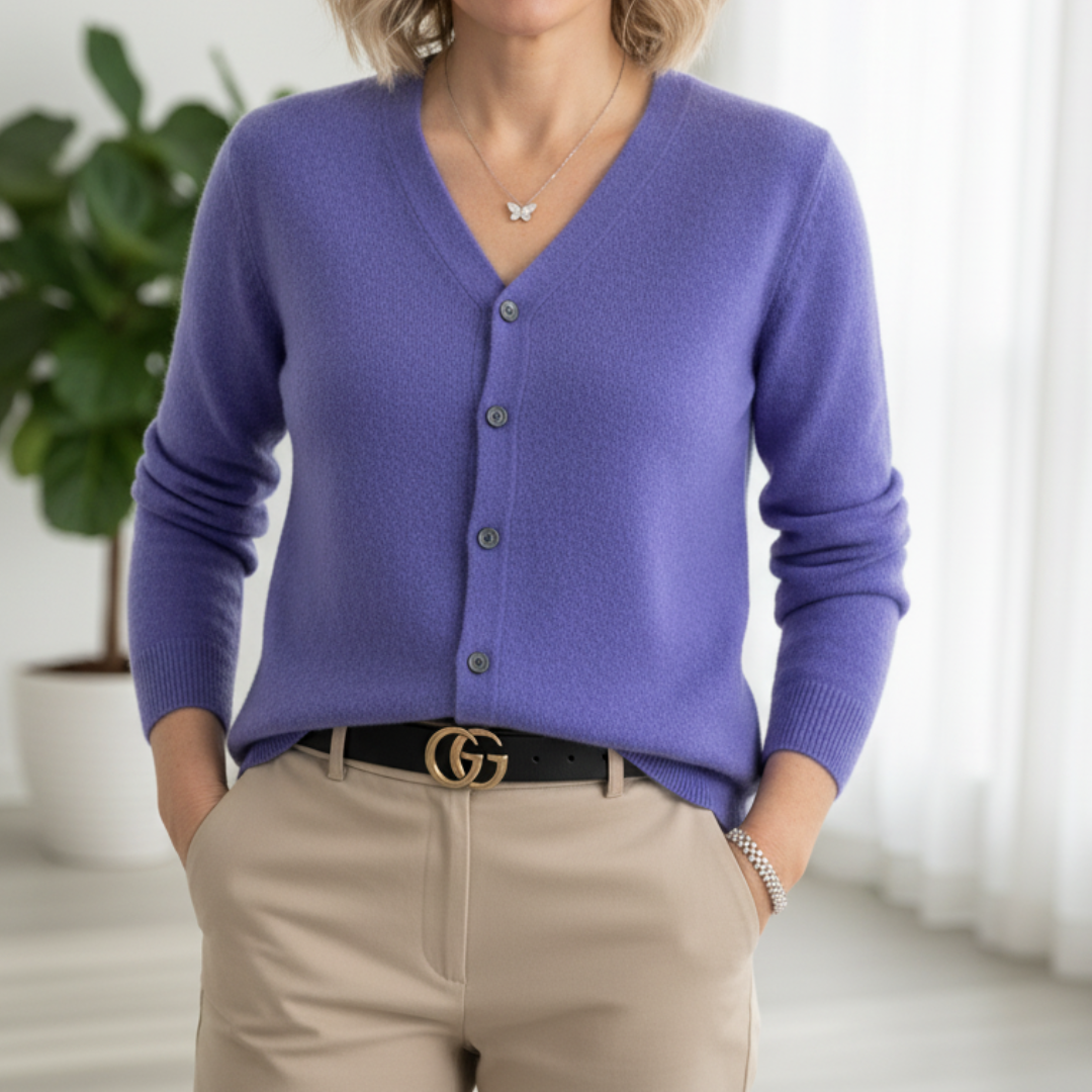 Anna - Chic og elegant cashmere-sweater