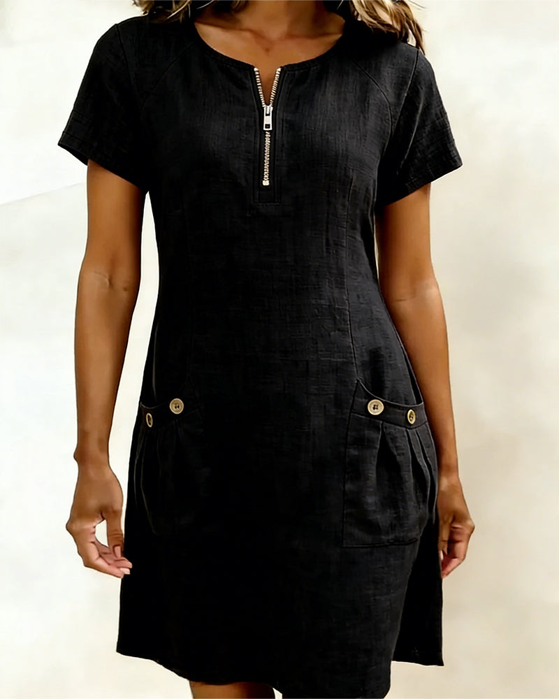 Eliana - Elegant kjole med lommer