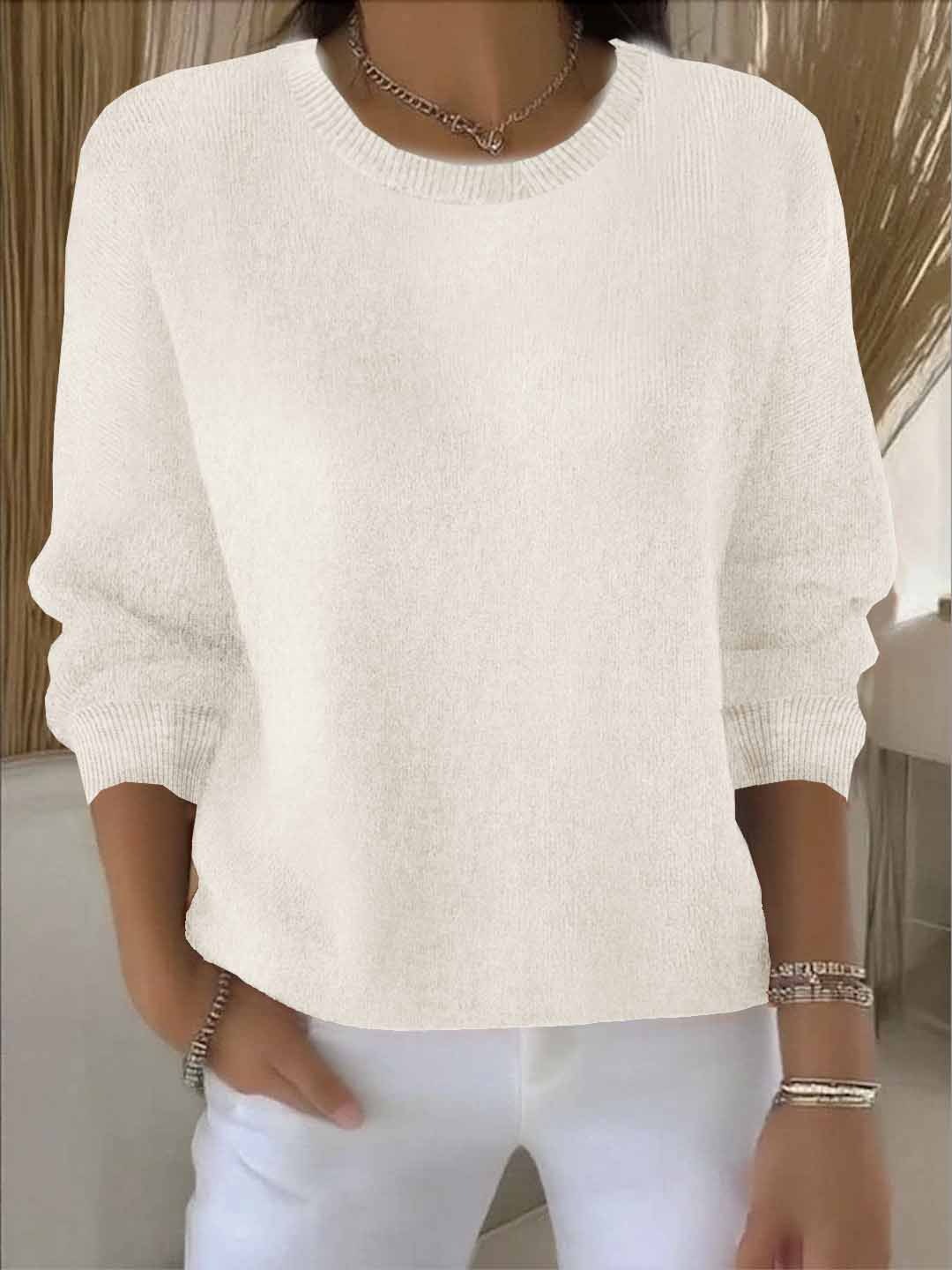 Talbot - Elegant blød striktrøje