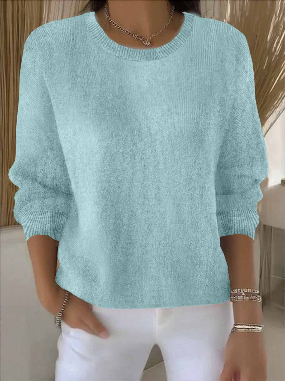 Talbot - Elegant blød striktrøje
