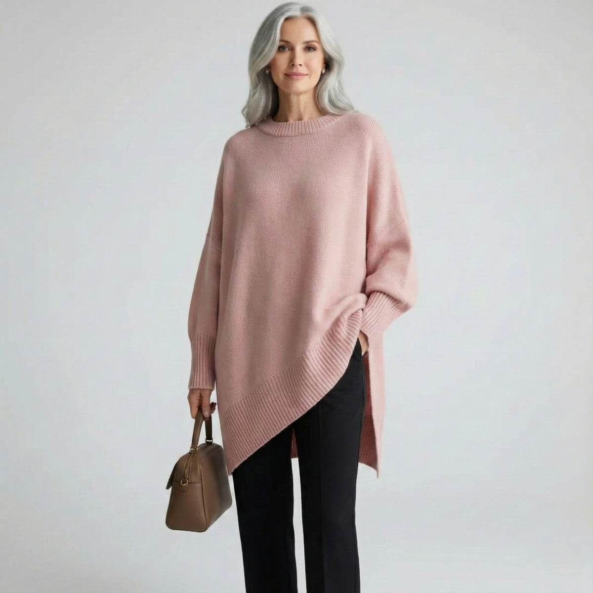 Claudia - Elegant og behagelig striktrøje