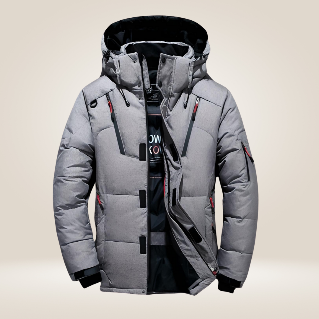 PolarBomber - Elegant vandtæt dunjakke