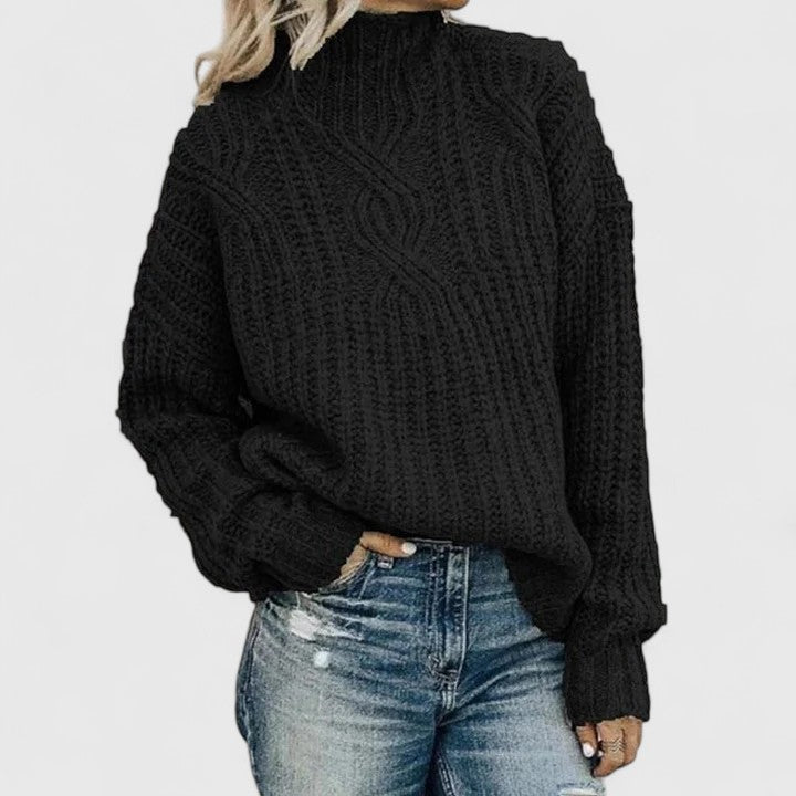 Lerynna - Elegant Strik med Kabelmønster