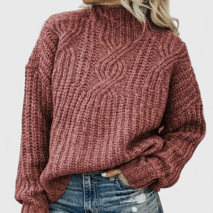 Lerynna - Elegant Strik med Kabelmønster