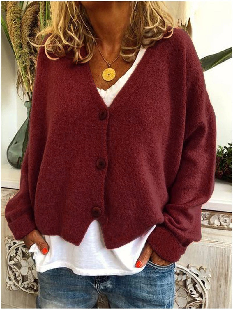 Scarlett - Elegant Strikket Cardigan