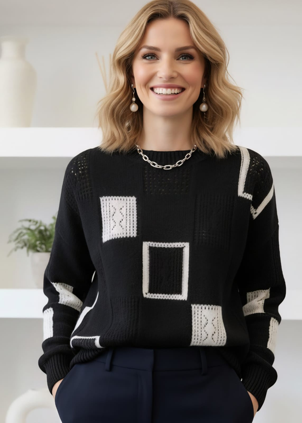 Roby - Retro Chic-sweater