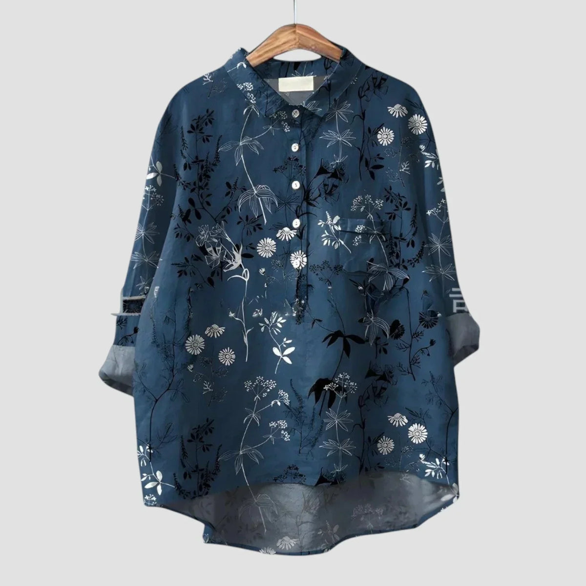 Frida - Elegant kunstnerisk bluse