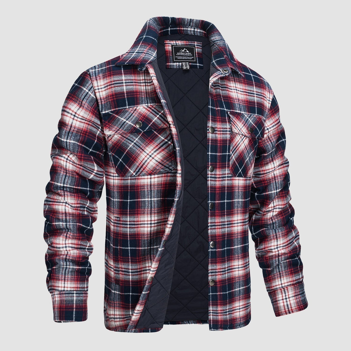 Jack - Robust stribet jakke