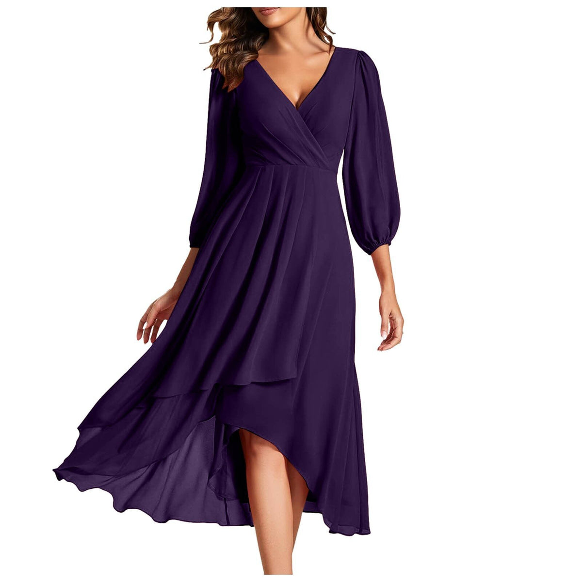Mia - Elegant asymmetrisk kjole