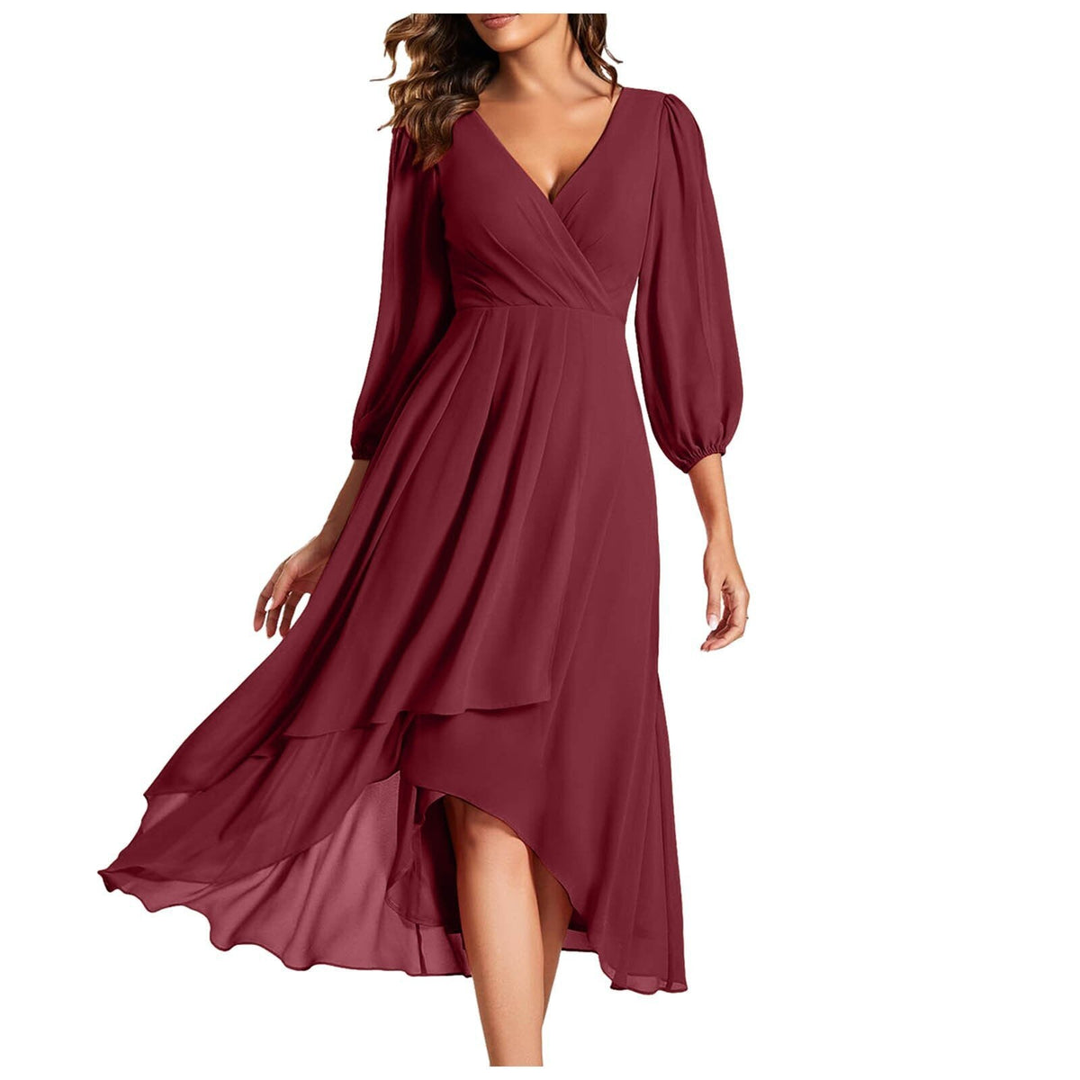 Mia - Elegant asymmetrisk kjole