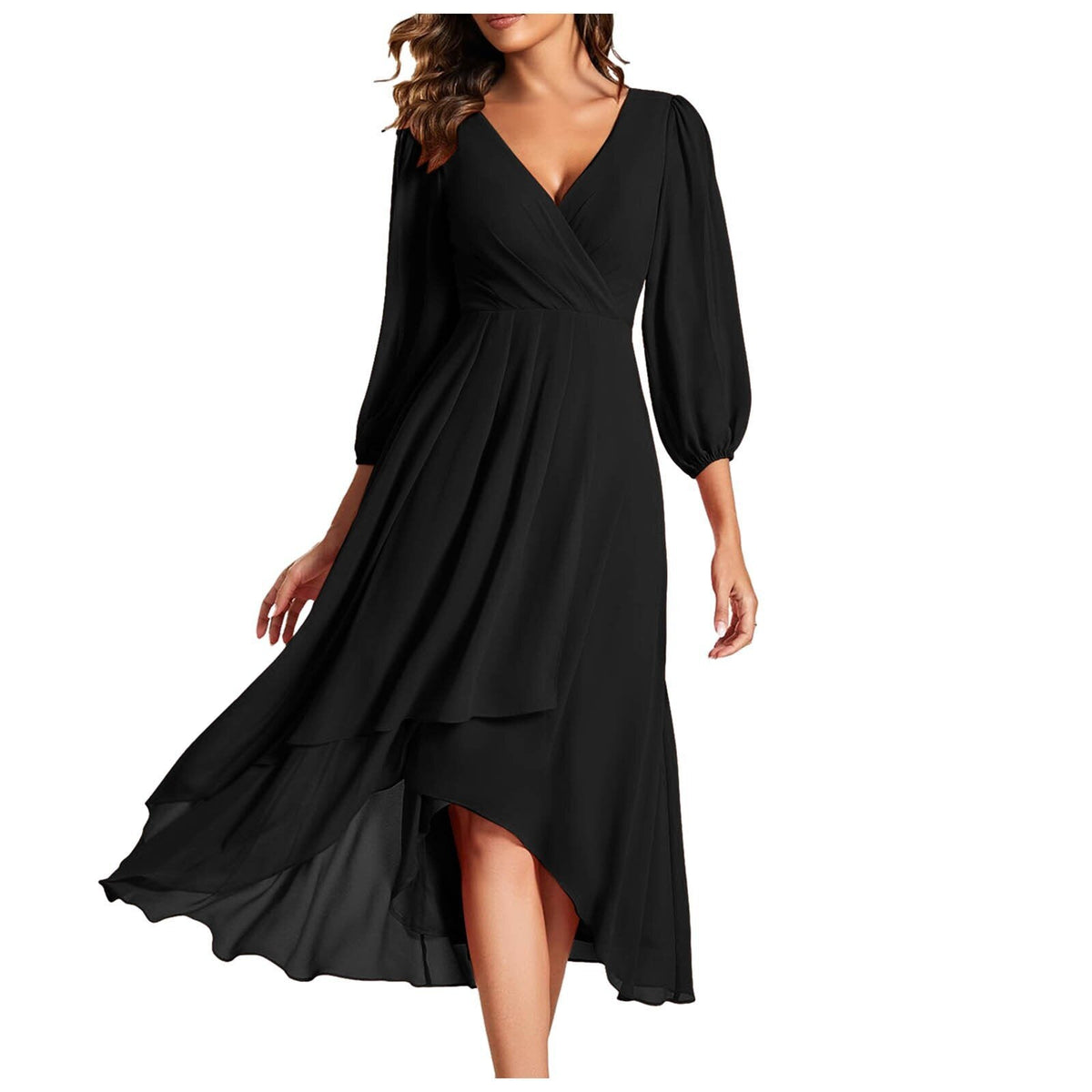 Mia - Elegant asymmetrisk kjole