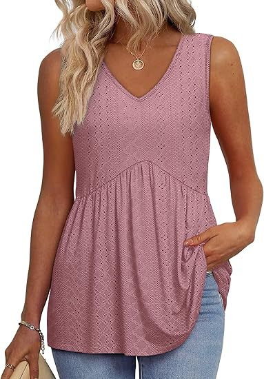 Elenor - Elegant top uden ærmer