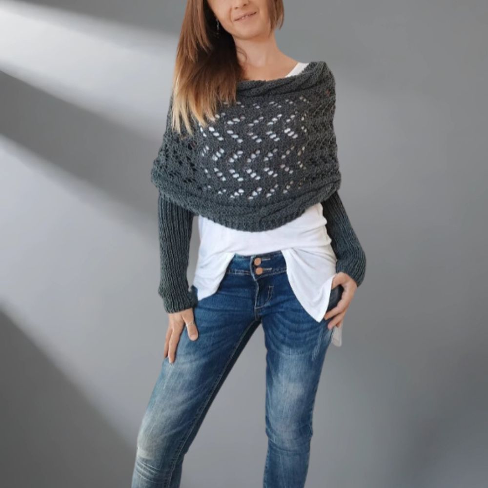 WarmWrap™ - Elegant vævet sjal