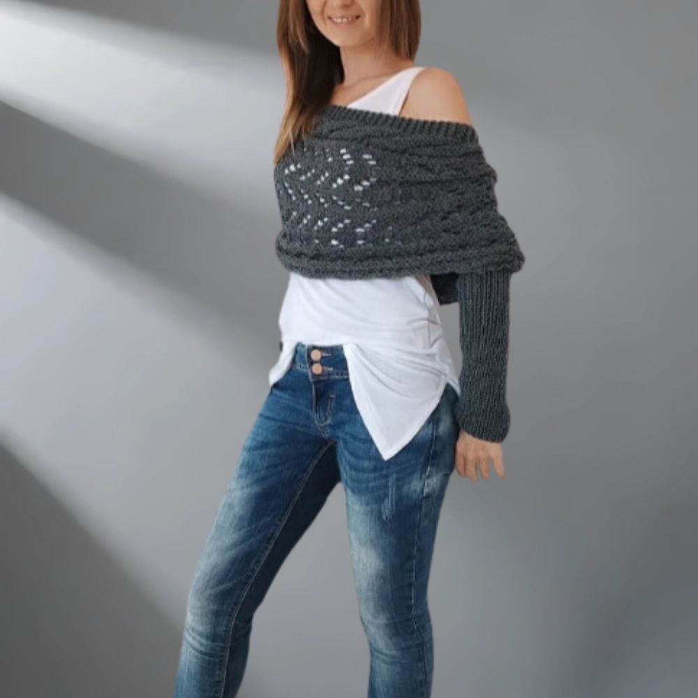 WarmWrap™ - Elegant vævet sjal