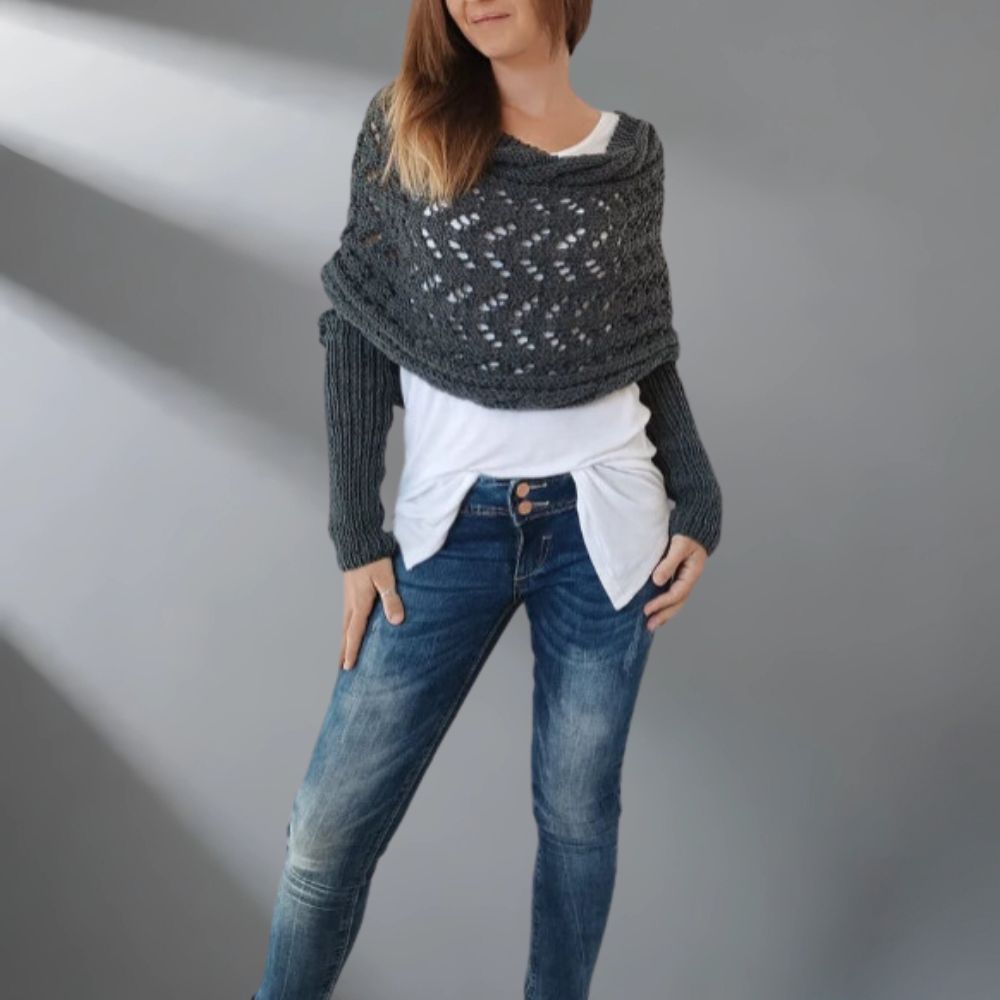WarmWrap™ - Elegant vævet sjal