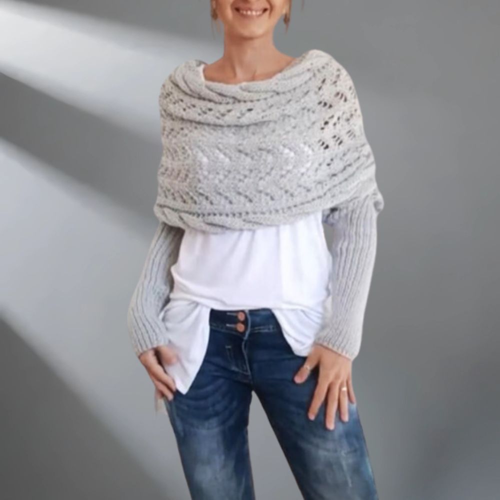WarmWrap™ - Elegant vævet sjal