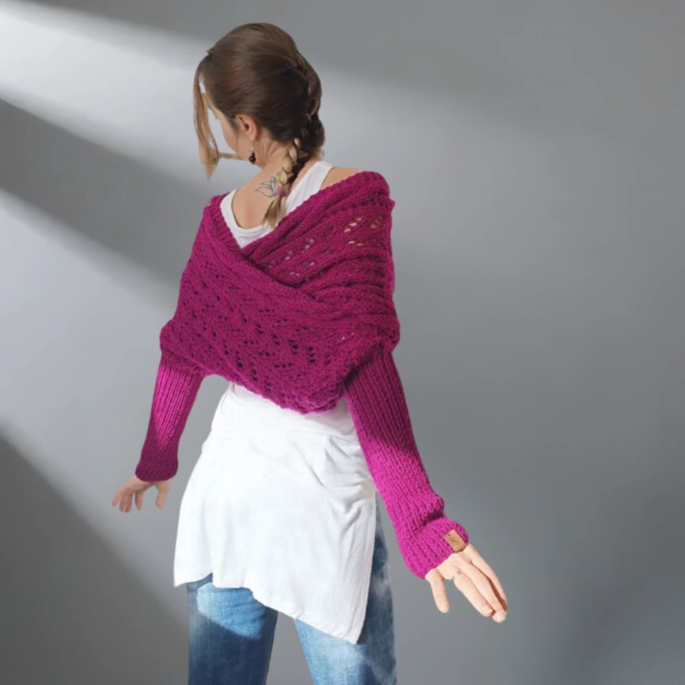 WarmWrap™ - Elegant vævet sjal