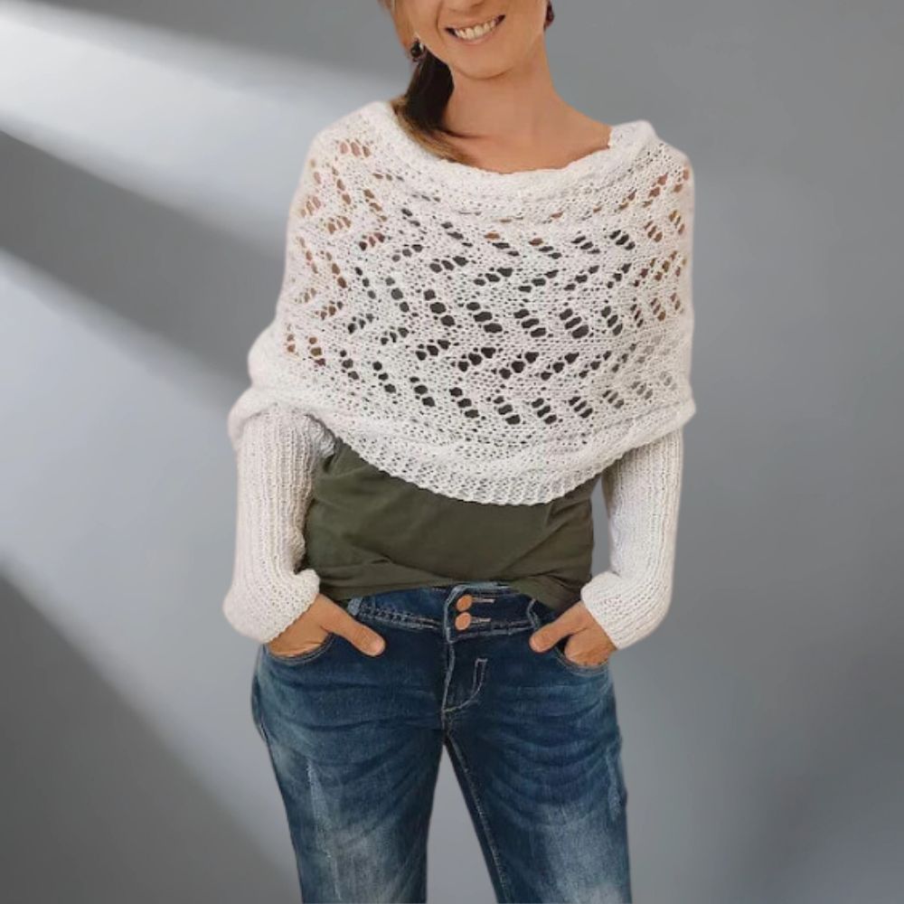 WarmWrap™ - Elegant vævet sjal