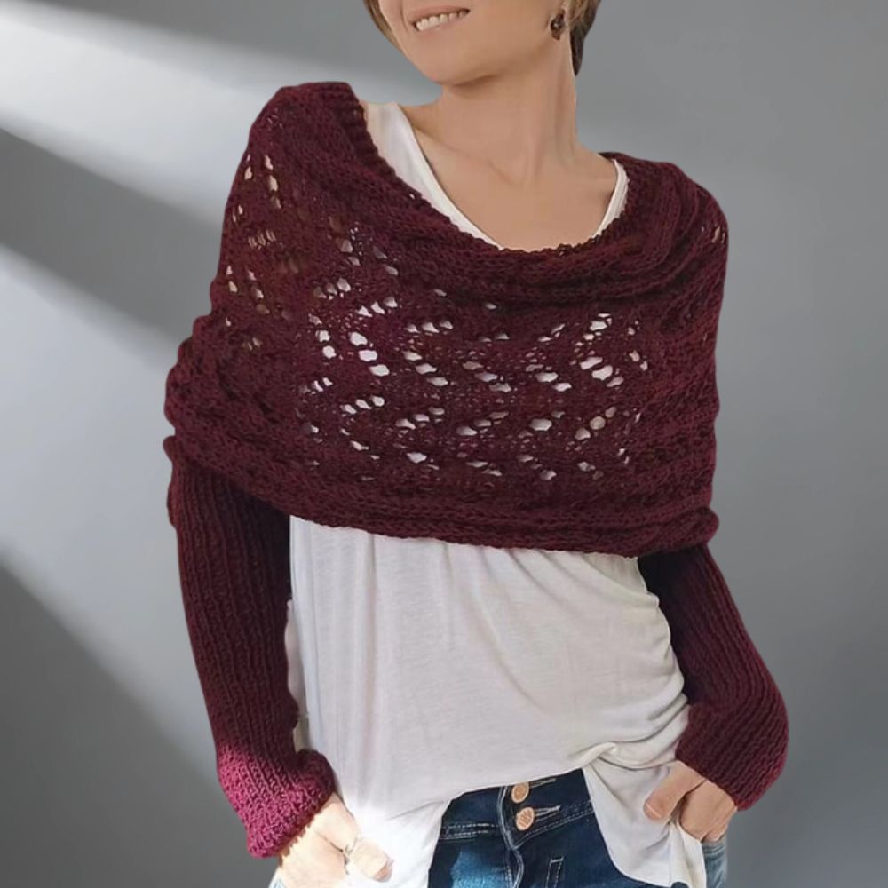 WarmWrap™ - Elegant vævet sjal