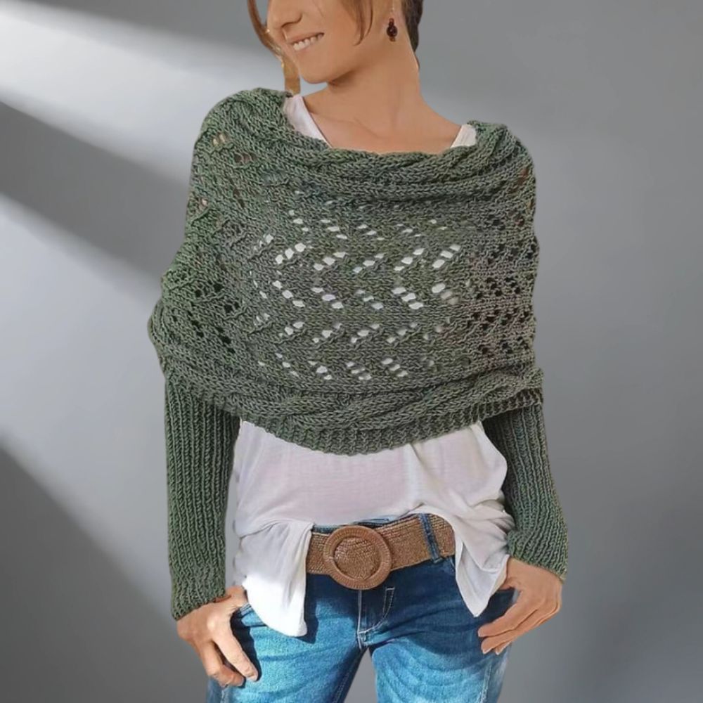 WarmWrap™ - Elegant vævet sjal