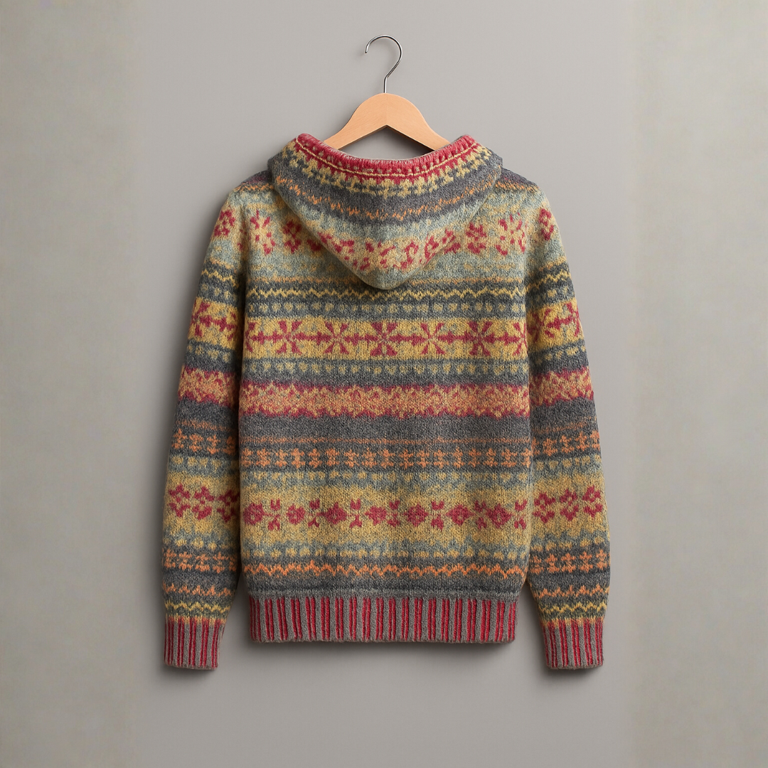 Julliet - Chic etnisk sweatshirt