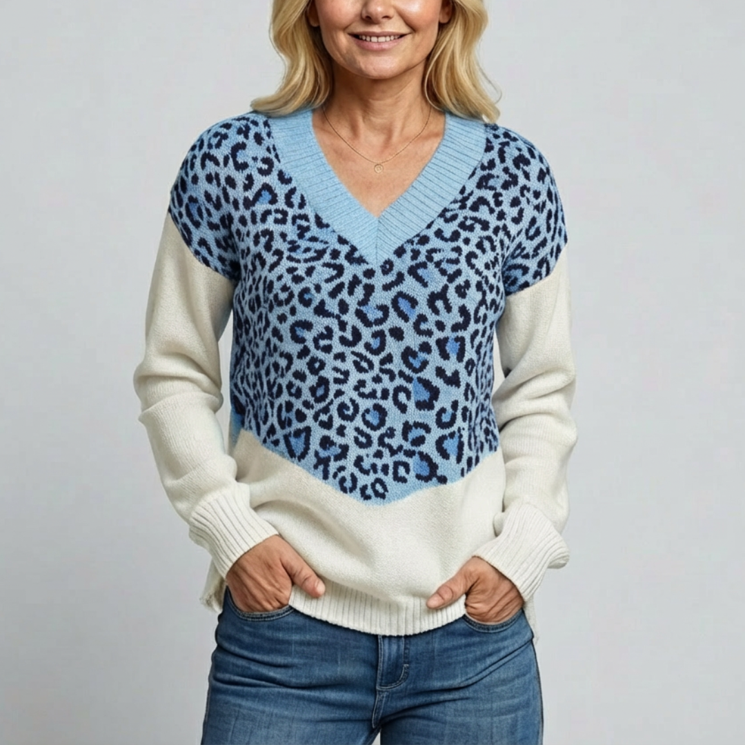 Isa - Chic Leopardtrøje