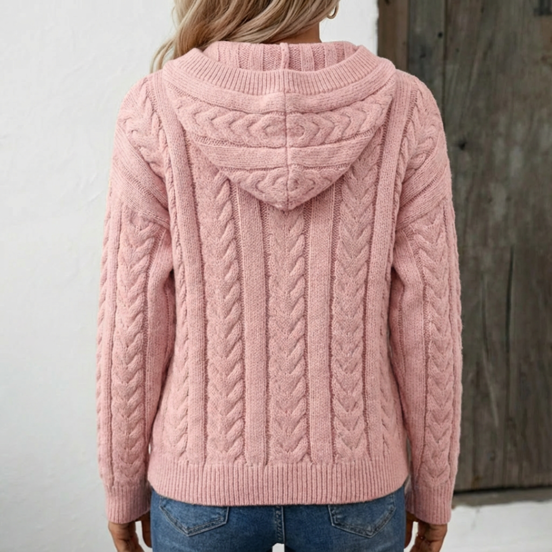 Talbot - Lækker Henley-trøje med Charme