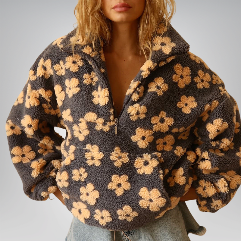 Daisy - Blød boho-fleece