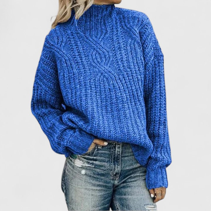 Lerynna - Elegant Strik med Kabelmønster