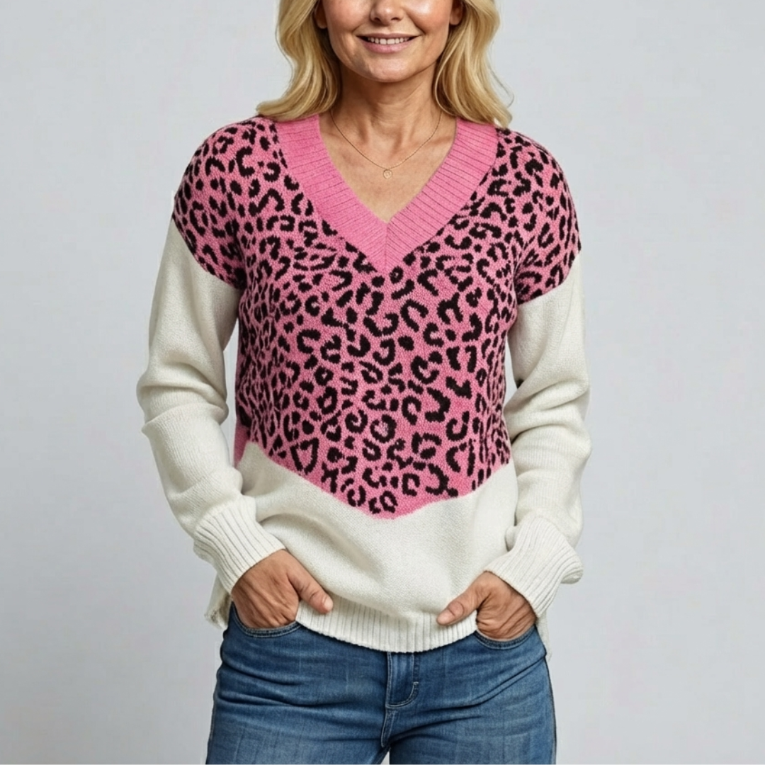 Isa - Chic Leopardtrøje