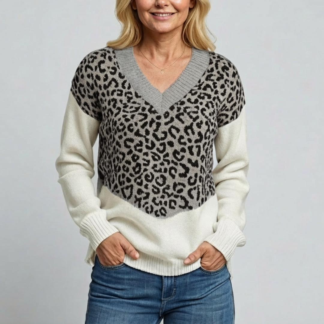 Isa - Chic Leopardtrøje