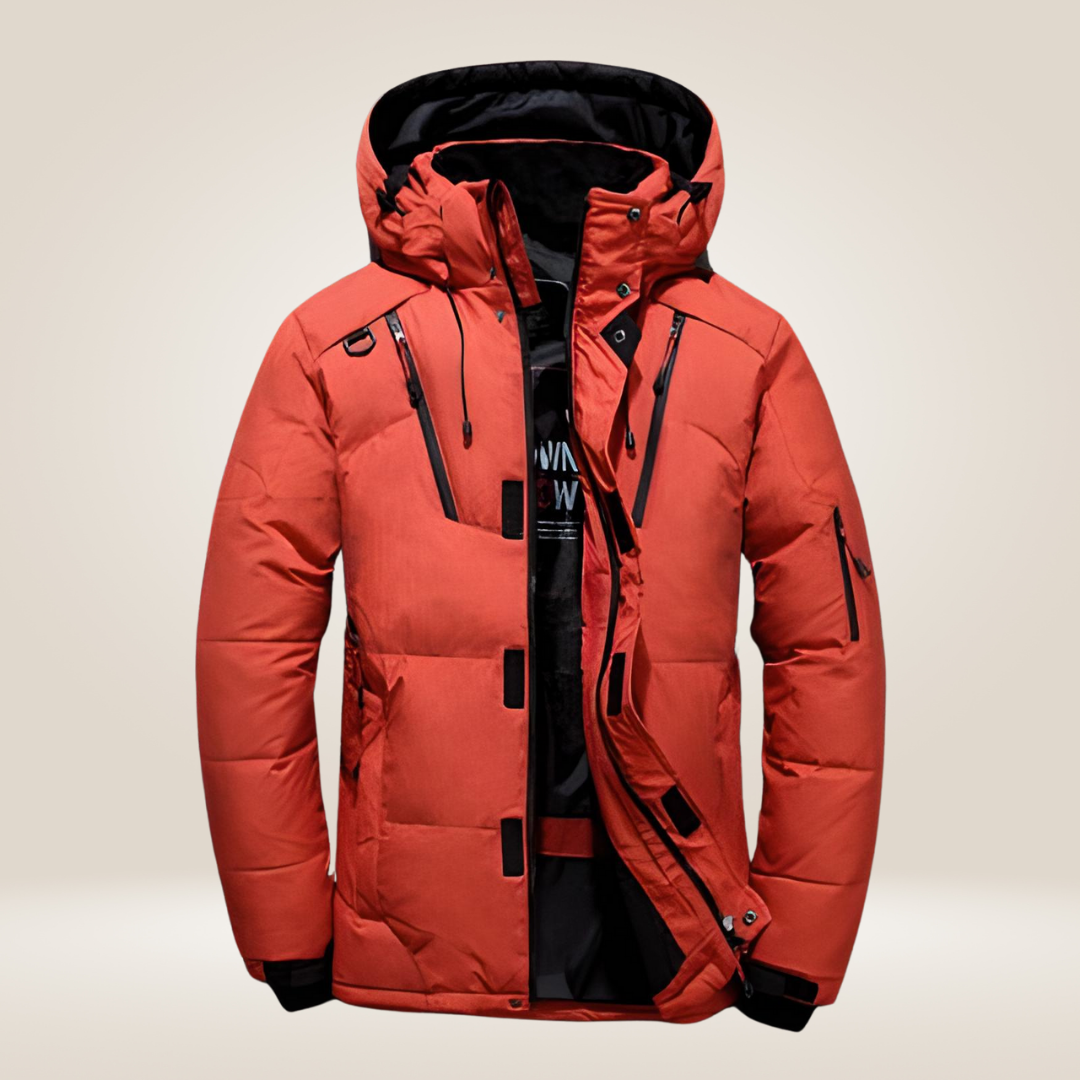PolarBomber - Elegant vandtæt dunjakke
