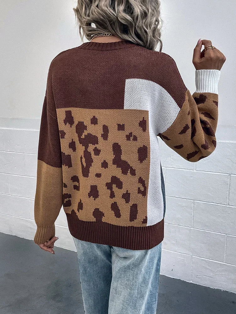 Taliyah - Afslappet striktrøje med markant design