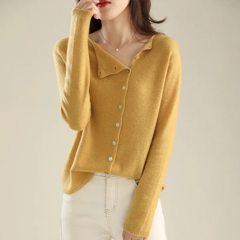 Mireille - Elegant strikcardigan
