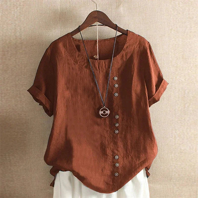 Laura - Elegant afslappet bluse