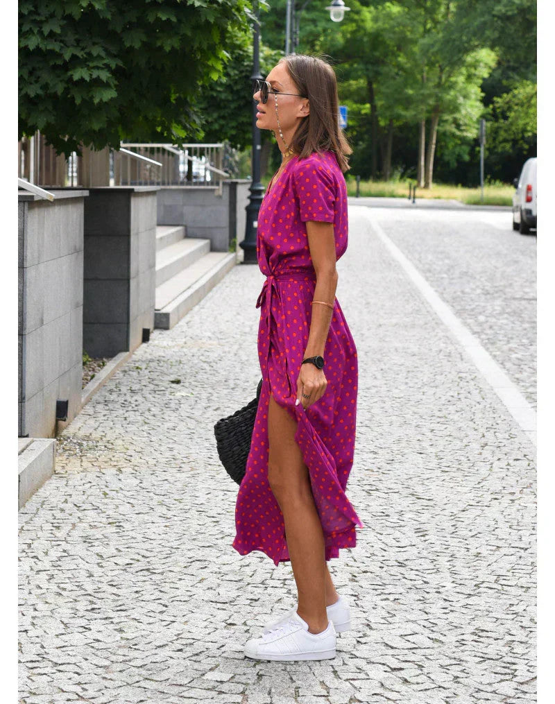 Suzanne - Elegant flydende kjole