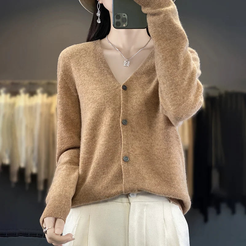 Odessia - Elegant cashmere-cardigan