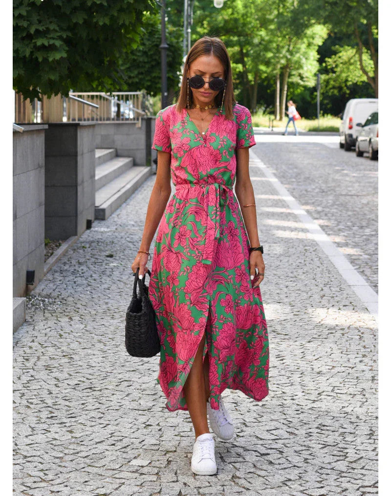Suzanne - Elegant flydende kjole