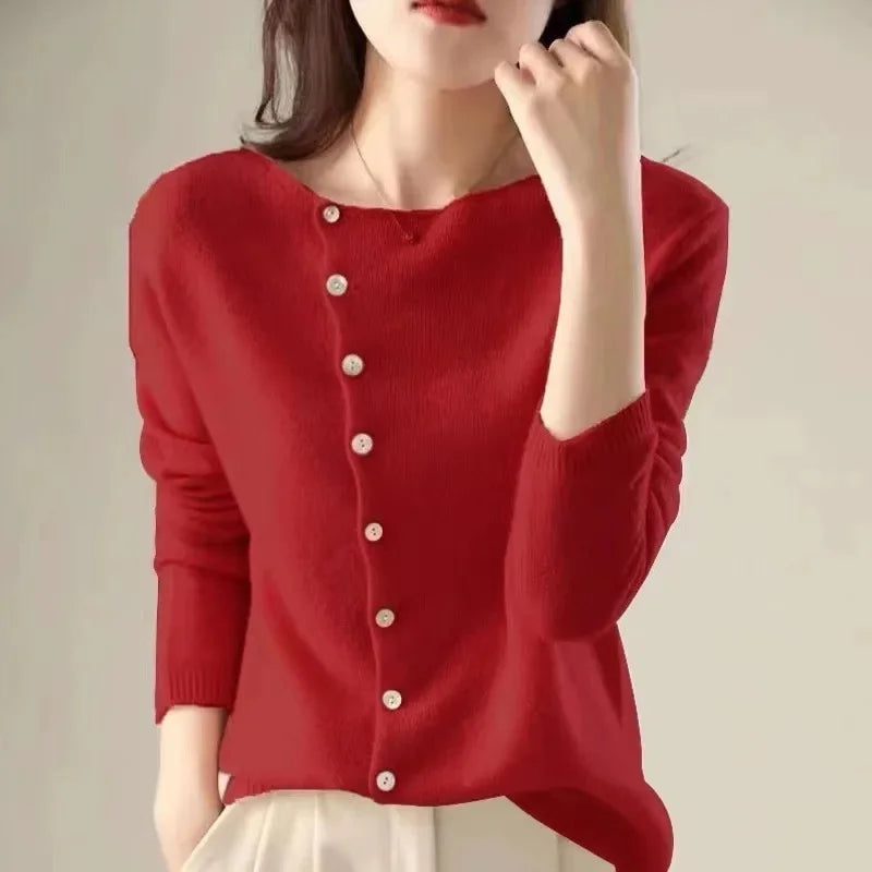 Mireille - Elegant strikcardigan